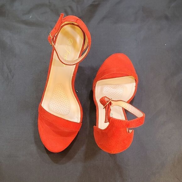 BRAND NEW FOREVER PLATFORM HIGH HEELS STILETTO PUMPS SANDALS - Picture 4 of 16